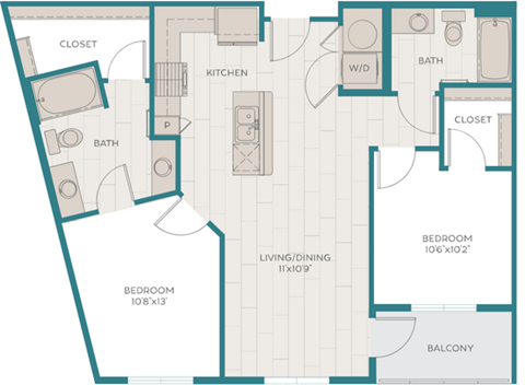 B6 floorplan